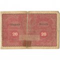 Польша 20 марок 1919 год - G