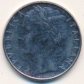 Италия 100 лир 1989 год - Минерва