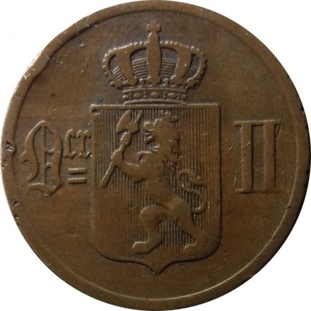 Норвегия 2 эре 1899 год