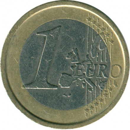 Италия 1 евро 2007 год