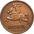 Литва 5 центов 1936 год
