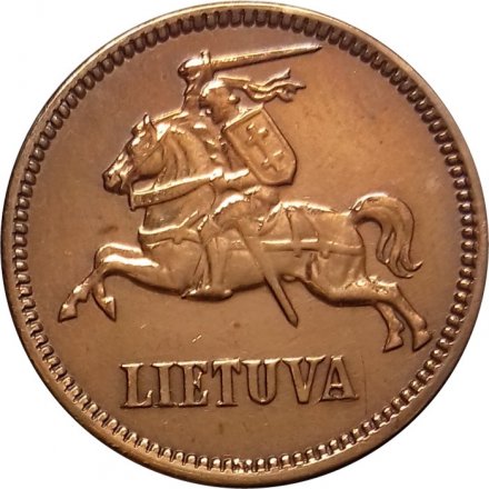 Литва 5 центов 1936 год