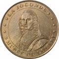 Жетон Monnaie de Paris. Парижский монетный двор. Joconde. Джоконда