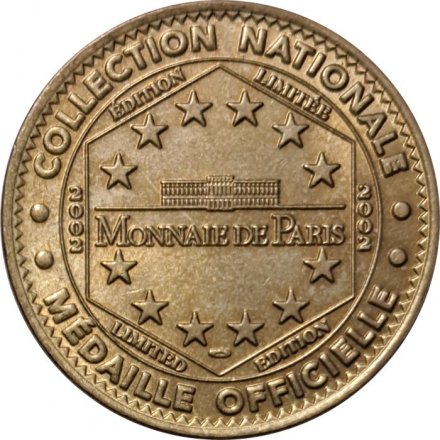 Жетон Monnaie de Paris. Парижский монетный двор. Joconde. Джоконда