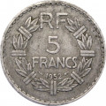 Франция 5 франков 1952 год