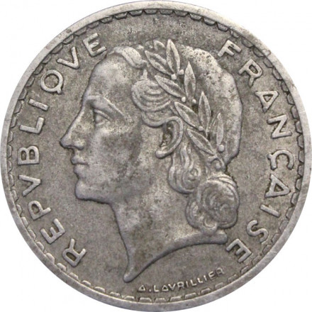 Франция 5 франков 1952 год
