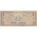 Филиппины 2 песо 1942 год - Остров Негрос UNC