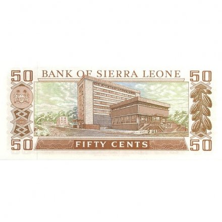 Сьерра-Леоне 50 центов 1984 год - UNC