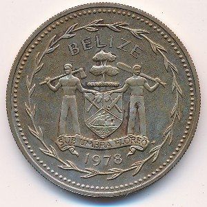 Белиз 5 долларов 1978 год