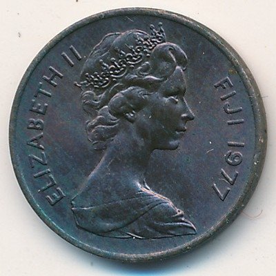 Фиджи 1 цент 1977 год