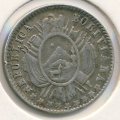 Боливия 10 сентаво 1882 год