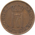 Норвегия 2 эре 1928 год - Король Хокон VII