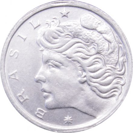 Бразилия 2 сентаво 1969 год
