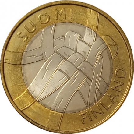 Финляндия 5 евро 2011 год - Карелия