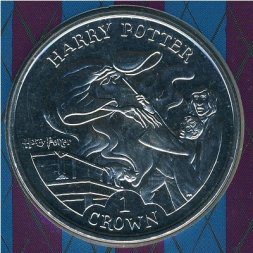 Остров Мэн 1 крона 2004 год