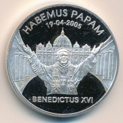 Либерия 10 долларов 2005 год