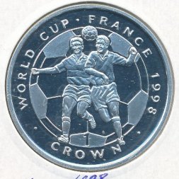Остров Мэн 1 крона 1998 год
