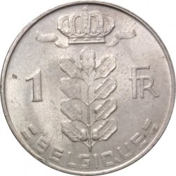 Бельгия 1 франк 1972 год BELGIQUE