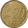 Люксембург 20 евроцентов 2008 год