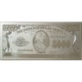 Сувенирная банкнота США 5000 долларов - UNC