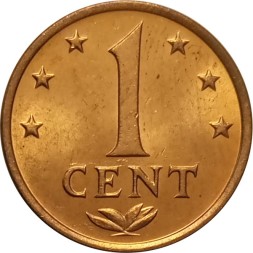 Антильские острова 1 цент 1976 год