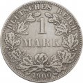 Германия 1 марка 1900 год (AA) 