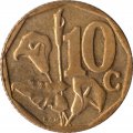 ЮАР 10 центов 1999 год - Зантедеския (Калла)