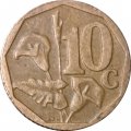 ЮАР 10 центов 1999 год - Зантедеския (Калла)