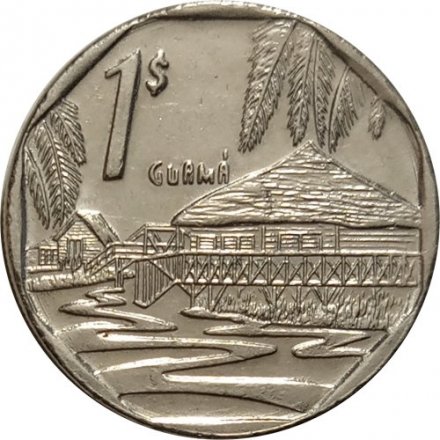 Куба 1 песо 2000 год