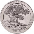 США 25 центов 2013 год - Национальный парк Грейт-Бейсин (P)