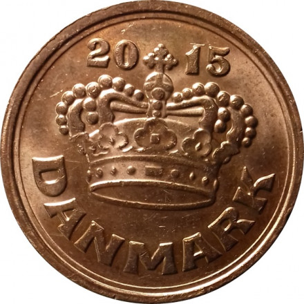 Дания 50 эре 2015 год