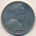 Великобритания 5 фунтов 2002 год - Королевский золотой юбилей (медь-никель, в буклете)