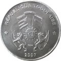 Того 2500 франков 2007 год - Отмена рабства. Виктор Шельшер