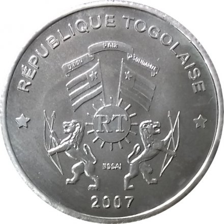 Того 2500 франков 2007 год - Отмена рабства. Виктор Шельшер