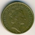 Гонконг 10 центов 1990 год
