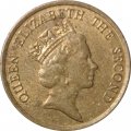 Гонконг 10 центов 1990 год