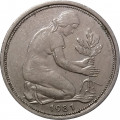 ФРГ 50 пфеннигов 1981 год (D)