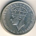 Гонконг 10 центов 1938 год