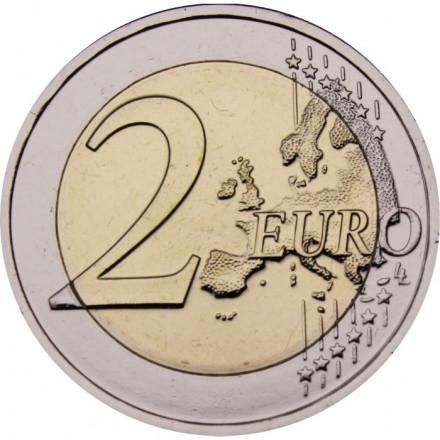 Словения 2 Евро 2015 год - 30 лет флагу Европы