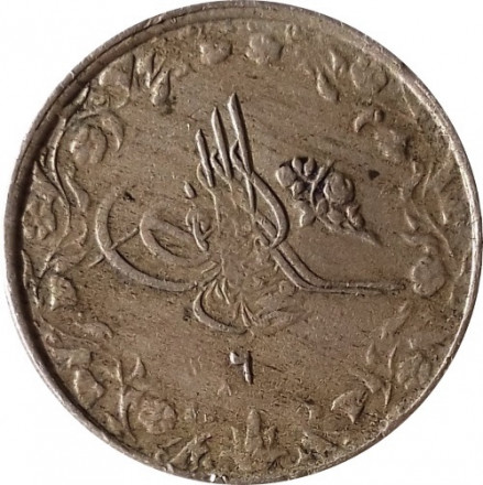 Египет 1/10 кирша 1909 год (?)