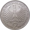 ФРГ 2 марки 1963 год (G) - Макс Планк