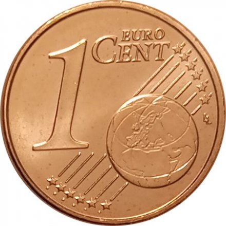 Эстония 1 евроцент 2012 год - aUNC