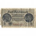 Германия 5 рейхсмарок 1940-1945 годов выпуска - Немецкие оккупационные территории - G