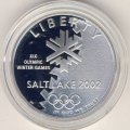 США 1 доллар 2002 год - XIX зимние Олимпийские Игры, Солт-Лейк-Сити 2002