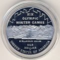 США 1 доллар 2002 год - XIX зимние Олимпийские Игры, Солт-Лейк-Сити 2002