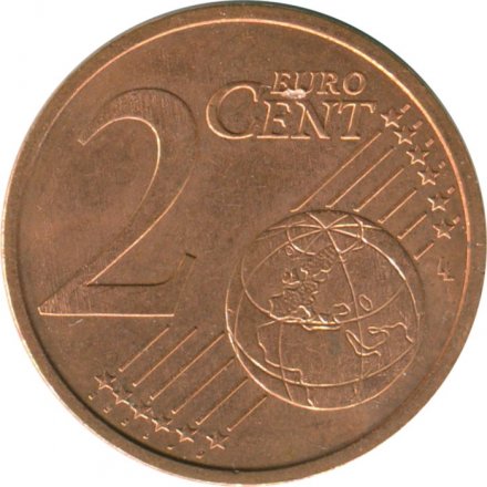 Франция 2 евроцента 2011 год