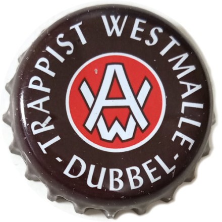 Пивная пробка Бельгия - AW Trappist Westmalle Dubbel (коричневая)