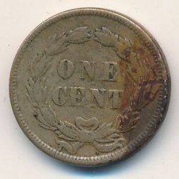 США 1 цент 1859 год