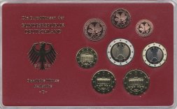 Евро серия Proof Германия 2004 год - Монетный двор «G» (8 монет)