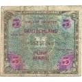 Германия 5 марок 1944 год - Советская зона оккупации - VG